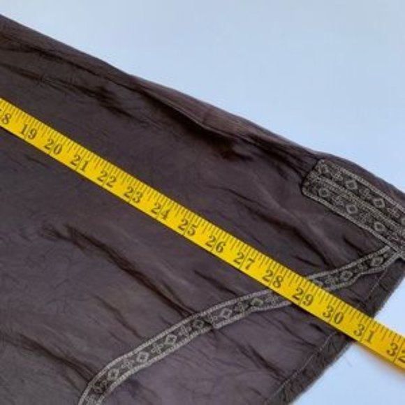 Johnny Was  Gray Lace Appliqué Tunic Small - Picture 4 of 7